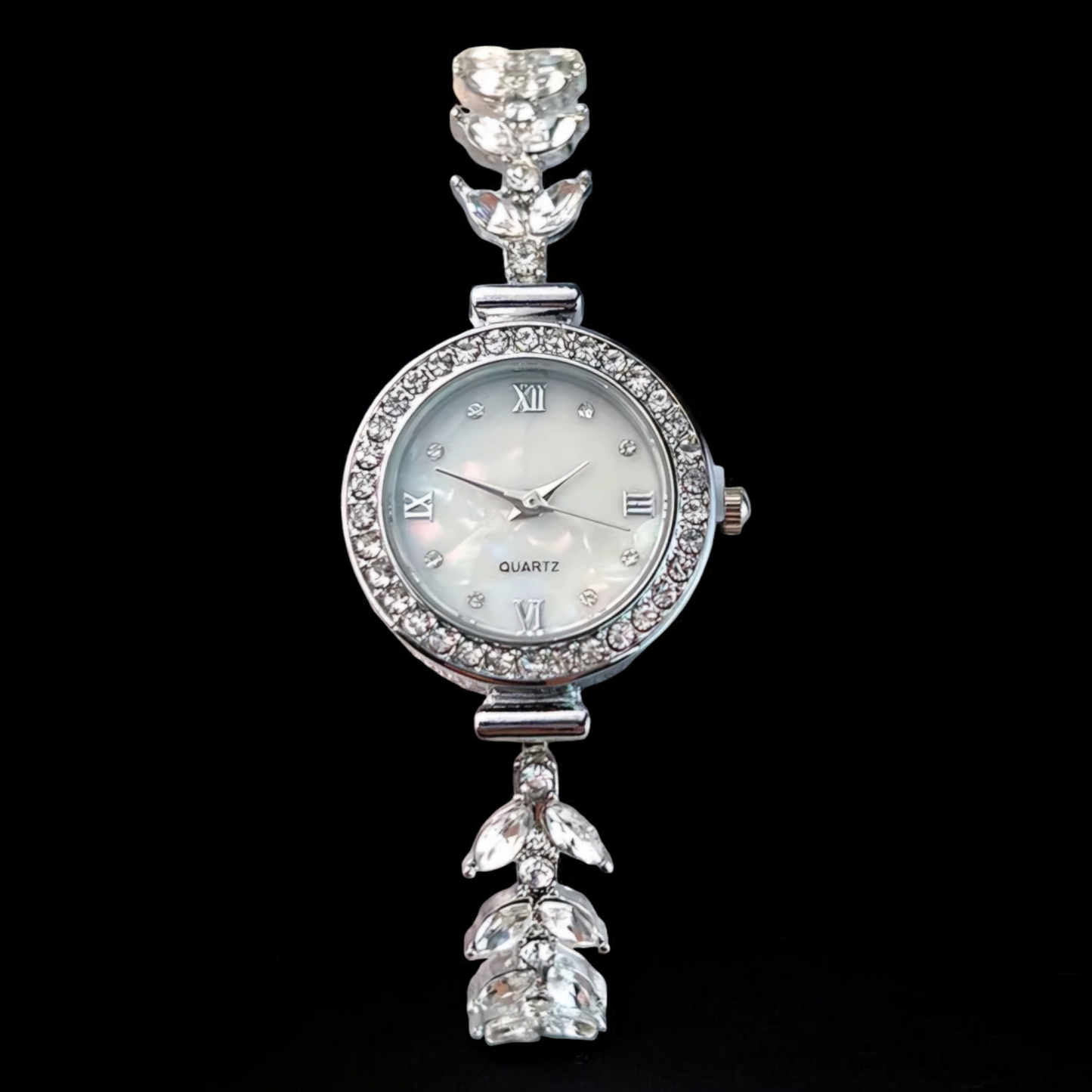 Crystal Glam Quartz-horloge 